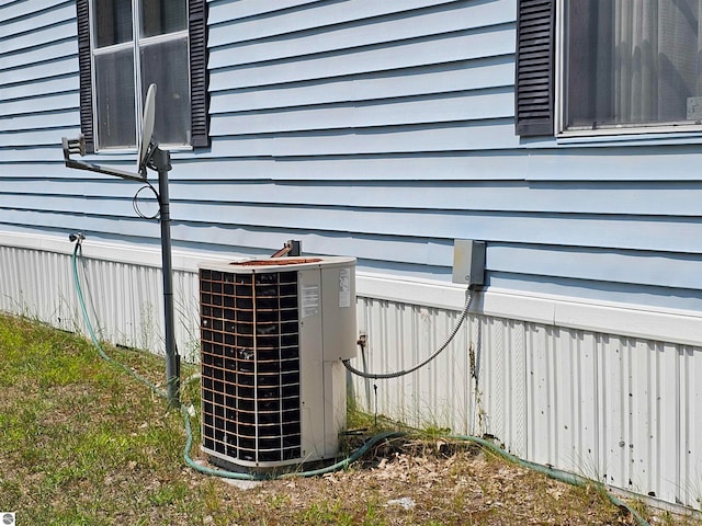 details featuring central air condition unit