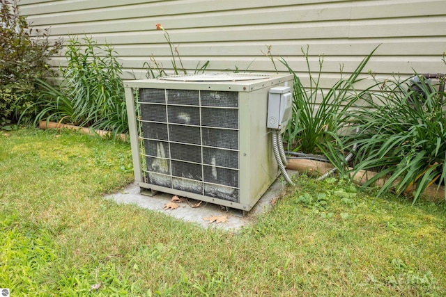 exterior details featuring central air condition unit