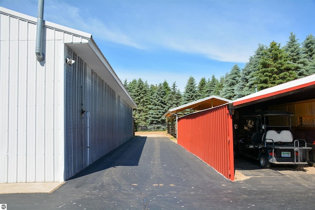 view of home's exterior