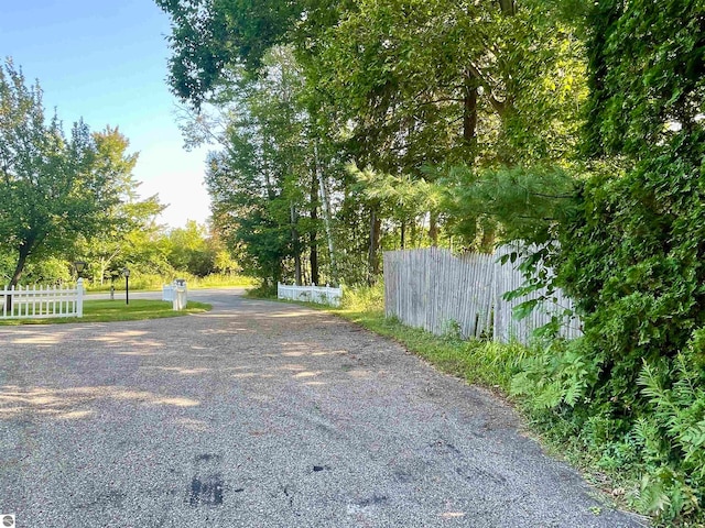 view of road