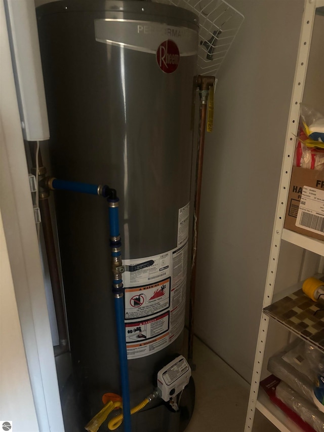 utilities with gas water heater