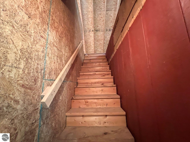 view of stairs