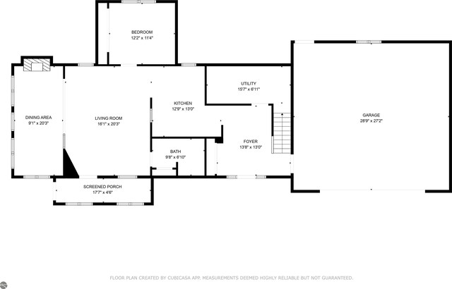 7504 W Dakota Trl, Lake City, MI 49663 - plan