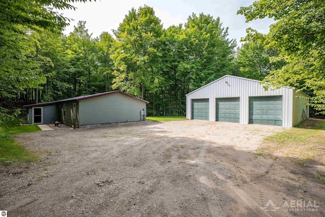 4949 N M-33, Rose City, MI 48654 - view of detached garage