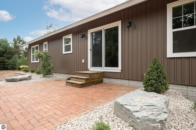 exterior space featuring a patio area