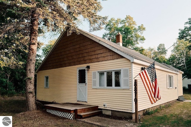 view of back of house