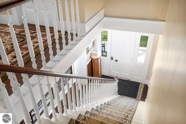 view of entrance foyer