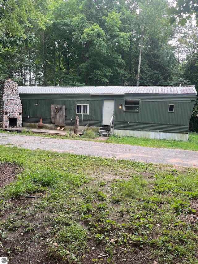 view of manufactured / mobile home