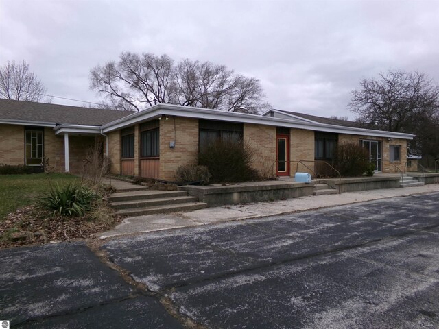 view of ranch-style home