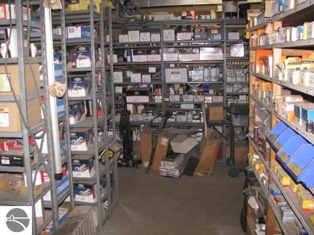 view of storage area