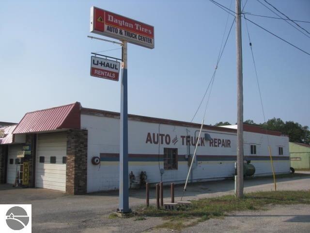 view of building exterior with a garage