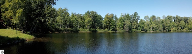 view of water feature