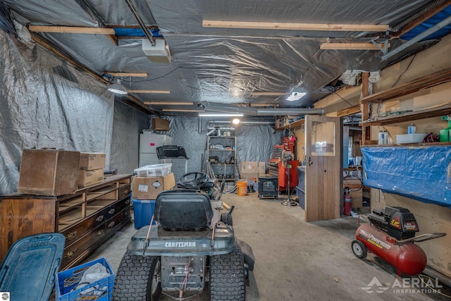 2169 Brady Dr, West Branch, MI 48661 - view of unfinished below grade area