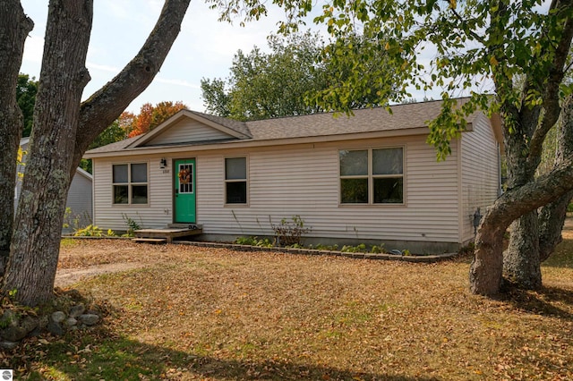 view of ranch-style house