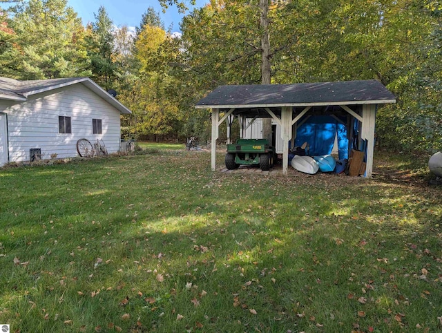 view of yard