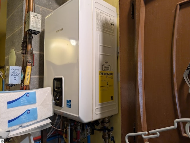 utilities with water heater