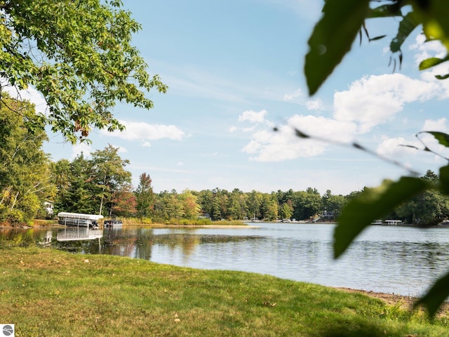 property view of water