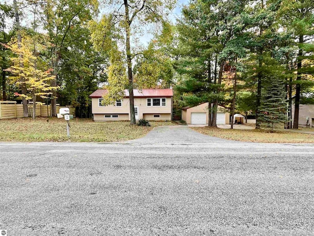 view of bi-level home