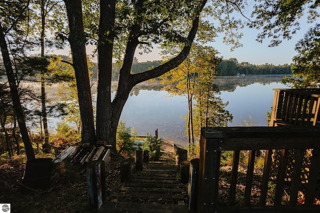 property view of water