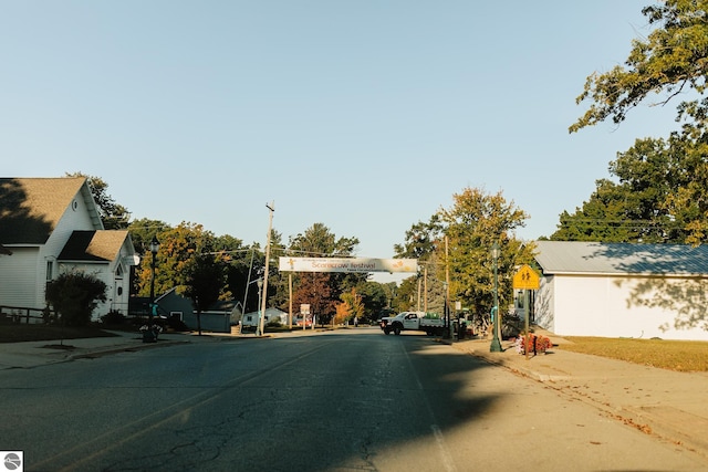 view of road