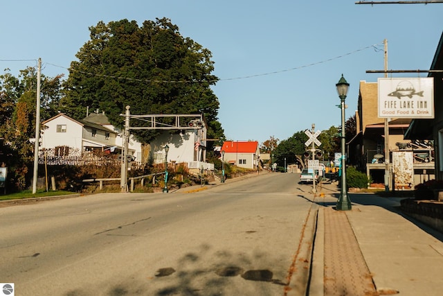 view of road