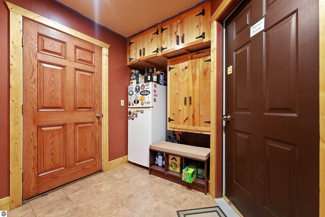 view of mudroom