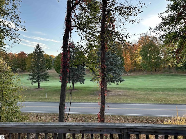 5417 Golfview Rd, Bellaire, MI 49615 - exterior space featuring view of golf course