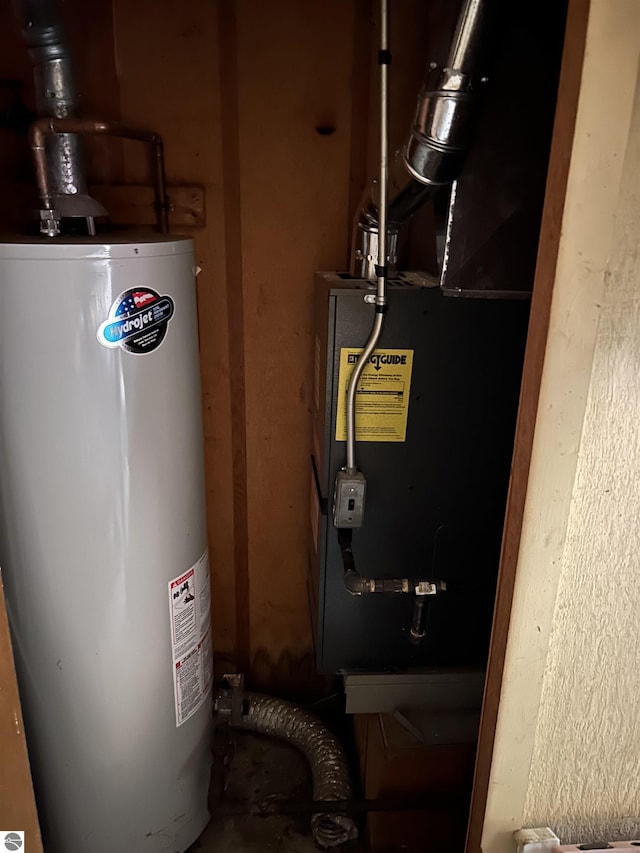 utilities with gas water heater