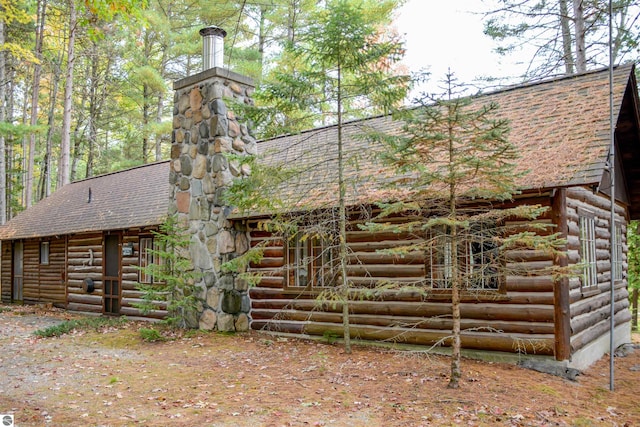 view of rear view of house