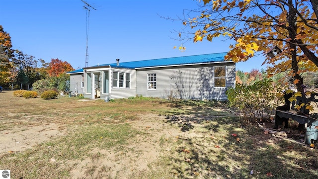 view of rear view of house