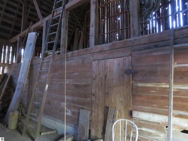 view of stable