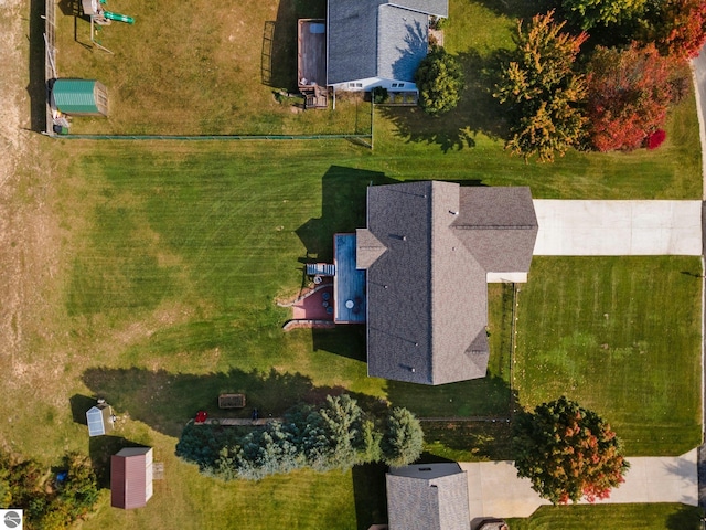 drone / aerial view