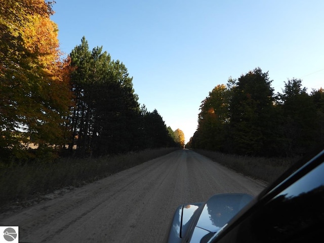 view of road