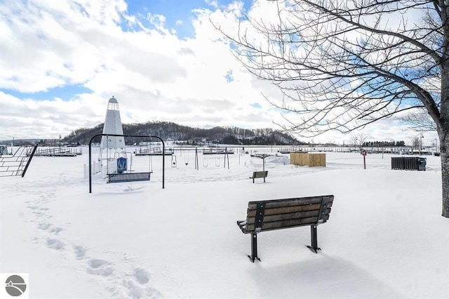 1219 Elm St, Frankfort, MI 49635 - exterior space featuring central AC