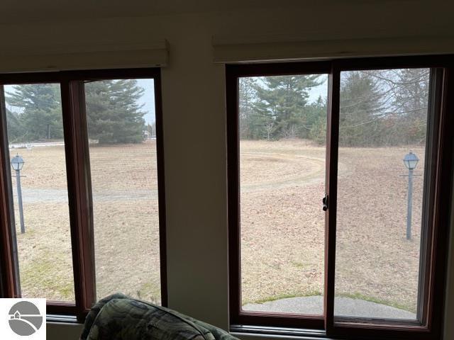 view of doorway to outside