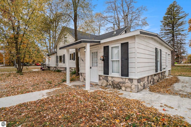 view of bungalow-style house