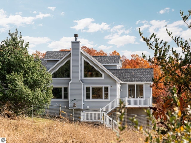 view of back of house