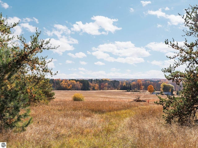 view of nature featuring a rural view