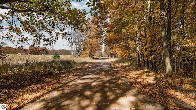 view of road