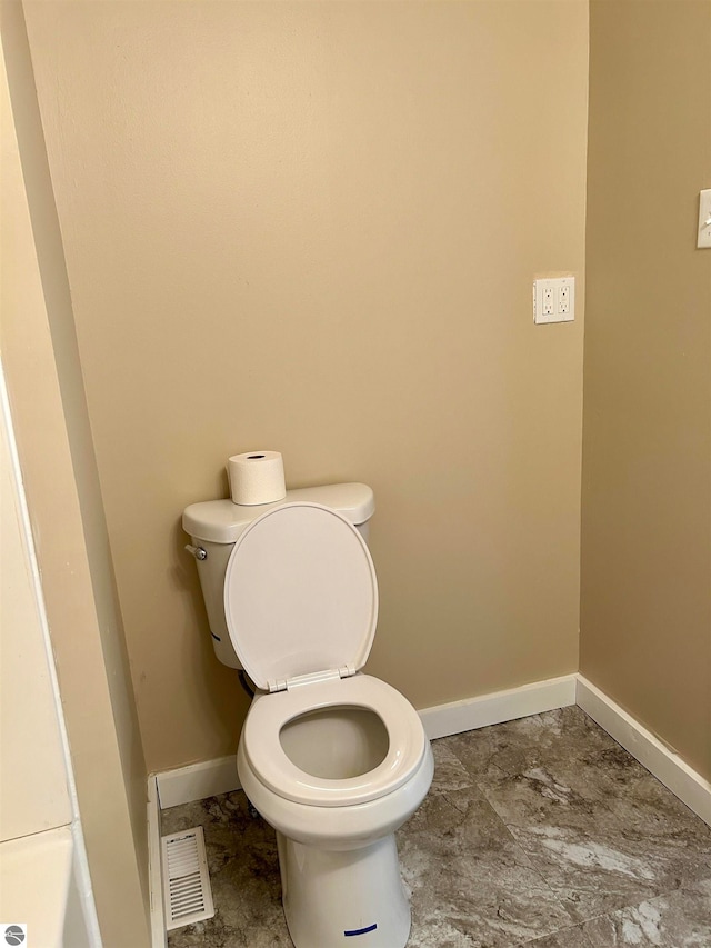 bathroom with toilet