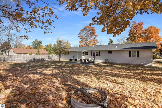 view of rear view of house