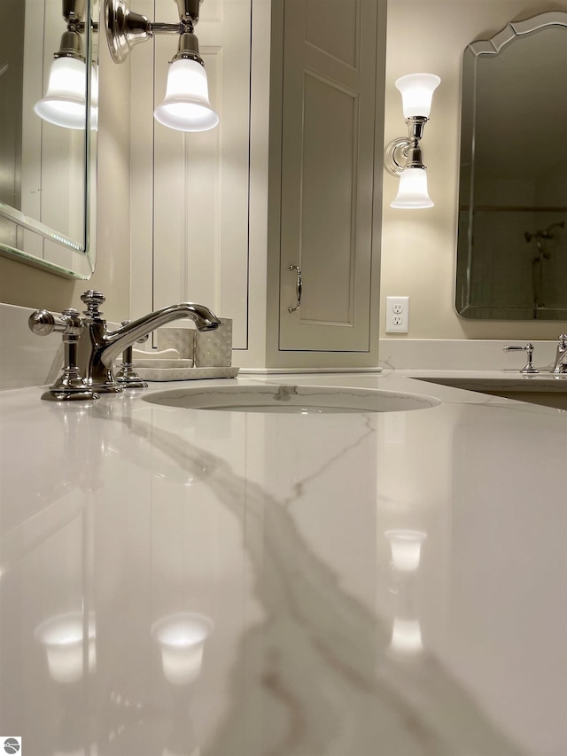 11320 Shippey Ln, Rapid City, MI 49676 - details featuring a sink