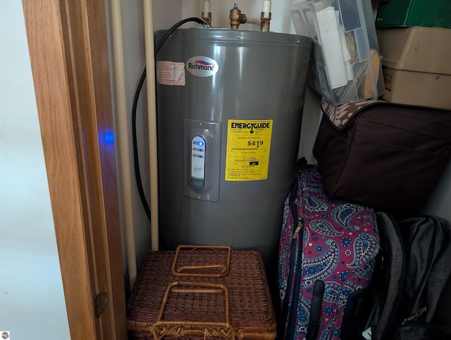 utilities with electric water heater