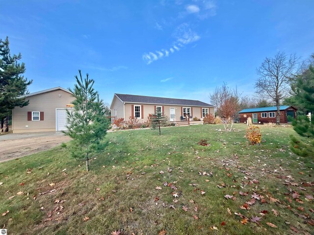 view of ranch-style home