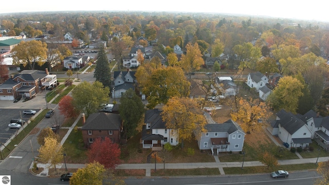 aerial view