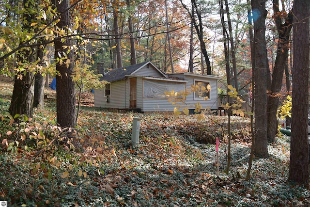 view of side of home