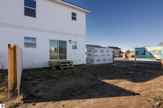 view of back of house