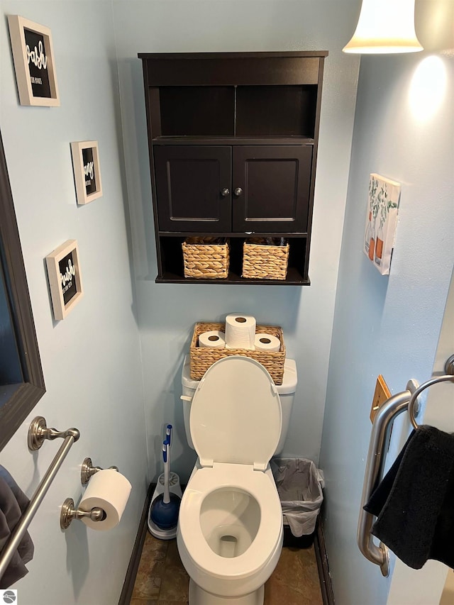 bathroom with toilet