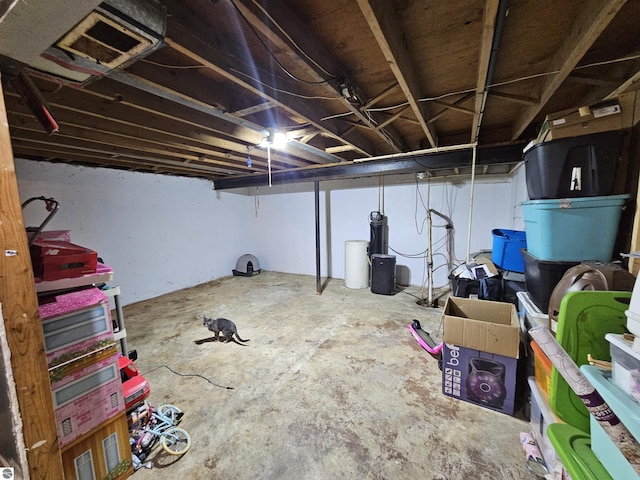 9100 E Miller Rd, Durand, MI 48429 - view of unfinished below grade area