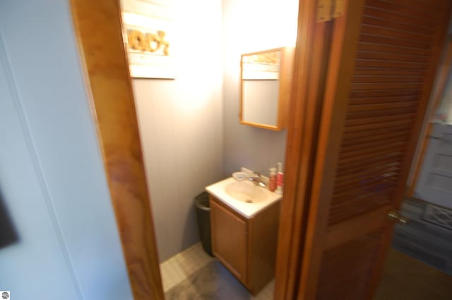 4207 Grass Lake Rd, West Branch, MI 48661 - bathroom with vanity